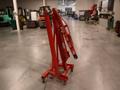 8- Ton Long Ram Rolling Engine Hoist with Folding Legs ***Missing Handle***- Auction Item