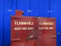 20” X 70” SHELVES/4 SHELVES FLAMMABLE CABINET