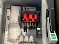 SIEMENS 5 HP FUSIBLE COMBINATION FVNR HEAVY DUTY MOTOR STARTER  -  17DUC92BA11