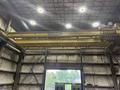 2021 Uesco 10 ton top running bridge crane s/n 21-4861, approx. 50' span, radio controlled, equipped with magnet controls