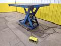 6,500 LB CAPACITY, 48&quot; X 72&quot; TABLE BISHAMON ELECTRIC/HYDRAULIC SCISSOR LIFT TABLE: STOCK #19942
