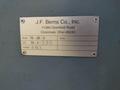 J.F. BERNS MODEL 76-JB-3 CHAMFERING MACHINE w/ 10&quot; 3-JAW CHUCK: STOCK #23372