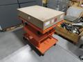 Herman Pink Granite Surface Plate 24"x36"x6.5" on Economy Die Lift Cart 2000 lb Capacaity Lift Cart, Adjustable Height- Auction Item