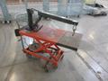 Die Cart, Foot Acuated with 1/2" Ton Adjustable Arm Crane- Auction Item