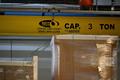 3 TON X 31' SPAN X 80' LONG X 14'  LIFT  MASS R&amp;M SINGLE GIRDER OVERHEAD CRANE SYSTEM, 2009: STOCK #23154