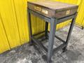 24" X 18" X 4.5" STARRETT GRADE A GRANITE INSPECTION TABLE LAYOUT PLATE ON STAND: YOBRO #25880