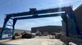 10 TON X 50' TM EQUIPMENT OVERHEAD BRIDGE POWERED GANTRY CRANE: YOBRO #26332