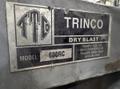 TRINCO 404X40SE DELUXE BLAST CABINET W 600RC MEDIA COLLECTOR. STOCK # 0653626