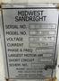 Midwest Sandright "Niagara" DC1800 Wet Dust Collector