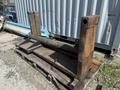 8' LONG HEAVY DUTY PIN ON TYPE FORKLIFT FORKS: YOBRO #25444