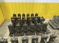 6 STAND X 2" YODER Q-150 U JOINT DRIVE-RAFTED ROLLFORMER, W/ 7 RAFTS &amp; 42 STANDS. STOCK # 0771226