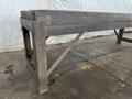 28&quot; WIDE X 84&quot; LONG T-SLOTTED TABLE WITH STAND. STOCK # 0344325