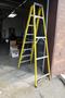Husky Fiberglass and Aluminum Step Ladder, 92" Height- Auction Item