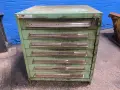 Stanley Seven 25”x25”x2” Drawers Vidmar Tool Cabinet