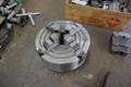 4-Jaw Chuck, 8" with 2-1/8" Hole, Assorted Chuck Jaws, D1-4" Camlock Back- Auction Item