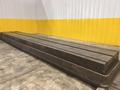 235” X 36” HEAVY DUTY T-SLOTTED PLANER MILL TABLE / FLOOR PLATE: STOCK #23013