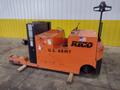 25,000 LBS RICO MODEL #R-LT-S-DD 24 VOLT ELECTRIC WALKIE-RIDE TOW LIFT TUGGER WITH PINTLE HITCH: YOBRO #25210