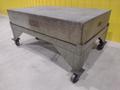 72&quot; X 48&quot; X 12&quot; RAHN GRANITE SURFACE PLATE ON TABLE W/ CASTERS : STOCK 20059