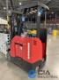 2021 - 3,000 LB. RAYMOND MODEL 415-C30TF STAND-UP ELECTRIC FORKLIFT