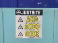 JUSTRITE 2 @ 30 GAL ACID &amp; CORROSIVE STORAGE CABINET  -  899062