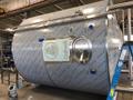 100 BBL Stainless Steel Jacketed Insulated Unitank, 2019 – 100.5″ O.D. 183″ Height,  3 Cooling Zones w/ 2′ Thick Insulation