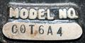 18 TON TISHKEN MODEL #COR6A4 6-WAY ADJUSTABLE CUTOFF PRESS: STOCK #0950621