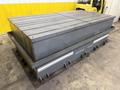 60" X 120" T-SLOTTED LAYOUT TABLE / FLOOR PLATE WITH COOLANT TROUGHS: YOBRO #25558