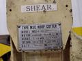 15" X .144" MSC (DURANT) MODEL #MSC-2-ST HOOP SCRAP CUTTER SHEAR, NEW 2009: YOBRO #25095