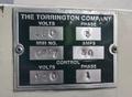 2.25" TORRINGTON MODEL 1033 2 DIE ROTARY SWAGER (14671)