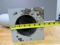 Used Haas Chip Cone, Bolt-On Square Flange, Short 16" Length