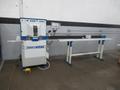OMGA V235FNC Double Mitre Circular Saw, 90 Degree Fixed, FP2000 Programmable Work Stop, 350mm Blade