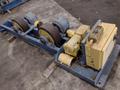 40 TON (80,000 LBS) x 15' WEBB MODEL R-500 POWERED TANK TURNING ROLLS; 1 DRIVE &amp; 3 IDLERS: STOCK #23747