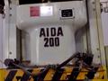 220 TON AIDA MODEL #NC1-200(2) GAP FRAME PRESS, WITH 9.84&quot; STROKE: STOCK #22203