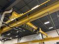 10 TON x 48' SUPERIOR CRANE SINGLE GRIDER OVERHEAD BRIDGE CRANE WITH 10 TON R&amp;M HOIST: YOBRO #26276