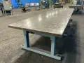 48” X 190” /2” THICK WELDING TABLE