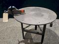 STEEL WELDING TABLE WITH VISE