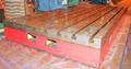 T-Slotted Floor Plate 78 x 169.5&quot; Cast Iron