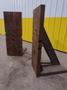 48&quot; X 18&quot; X 28&quot; SET OF (2) CAST IRON ANGLE PLATES: STOCK #19368
