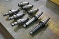 CT 40 Taper Tool Holders: (3) Nikken SK10 Collet Holders, (2) ER20 Collet Holders, (3) ER25 Collet Holders- Auction Item