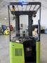 Clark Electric Standing Reach Forklift with Hobart 24V Charger, 4000 LB Load Capacity- Auction Item