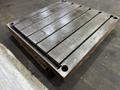 66&quot; X 62&quot; X 6&quot; LAKE SHORE T-SLOTTED FLOOR PLATE: STOCK #78749