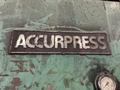 130 TON X 20' ACCURPRESS MODEL #713020 HYDRAULIC PRESS BRAKE: YOBRO #25003