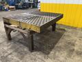 70.5&quot; X 59.5&quot; X 34.5&quot; X 6.25&quot; METALWORKING IRON FORMING ACORN TABLE: YOBRO #24097