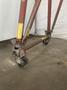 2 TON WALLACE A FRAME ROLLING GANTRY CRANE. STOCK # 0523823