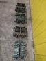 (4) 4 TON HILLMAN MODEL #B1-4  ROLLER TYPE MACHINERY MOVING SKATES: STOCK #22989