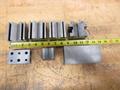 Vee Blocks (5) Assorted Sizes, (1) Steel Rectrangle 5" x 2.5" x 2", (1) 1-2-3 Block, All Precision Ground- Auction Item