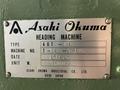 8mm (5/16") Asahi Okuma Model AOT-8L Long Stroke 2 Die 2 Blow Cold Header