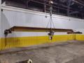 3 / 5 TON X 30' NORTH AMERICAN SINGLE GIRDER TOP RUNNING OVERHEAD BRIDGE CRANE &amp; COFFING HOIST: YOBRO #25275