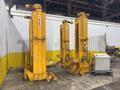 (4) 15 TON (120,000 LBS TOTAL) NEUERO / RAILQUIP MODEL #3275 HEAVY DUTY MOBILE JACK LIFTS: YOBRO #23869