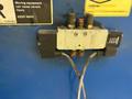 120&quot; X 44&quot; LEWCO POWERED ROLLER CONVEYOR WITH PNEUMATIC TRANSFERS: STOCK #19828